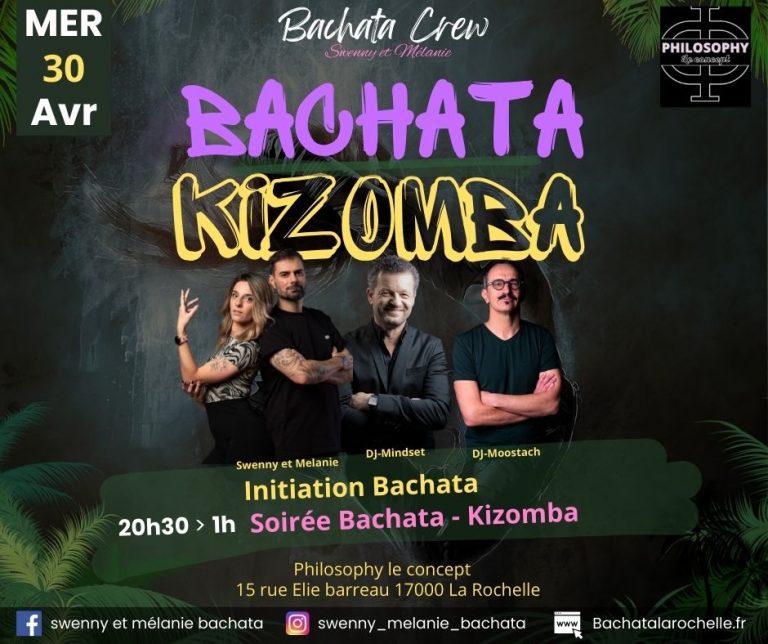 Soirée bachata kizomba swenny et mélanie
